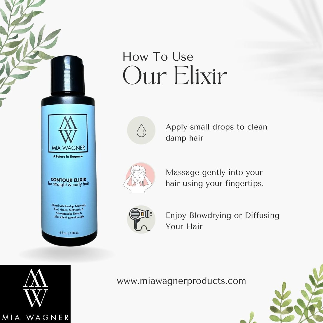 Contour Elixir – Frizz Control & Heat Protectant Balm - Mia Wagner Salon