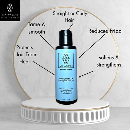 Contour Elixir – Frizz Control & Heat Protectant Balm - Mia Wagner Salon