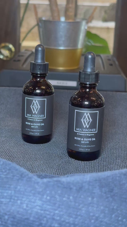 Rose & Olive Luxe Hair Growth Elixir – Botanical Restoration for Radiant Hair & Ski